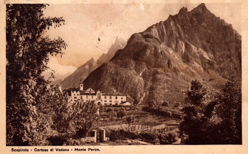 19) Sospirolo - Certosa di Vedana - Monte Peron - Anno 1934.jpg