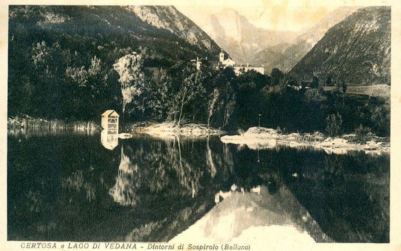 22) CERTOSA e LAGO DI VEDANA - Dintorni di Sospirolo (Belluno), anno 1946.jpg