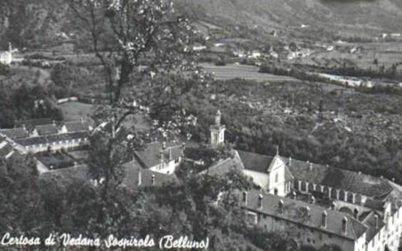 28)  Certosa di Vedana - Sospirolo (Belluno) anni '60.jpg