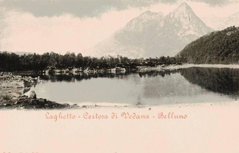 56) LAGO DI VEDANA, CERTOSA DI VEDANA (laghetto - Certosa di Vedana BL.jpg