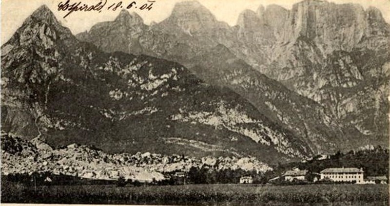 63) 1904 Rovine di Vedana viste dal Mas..jpg