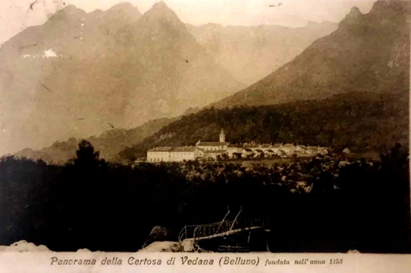 71) Panorama della Certosa di Vedana (Belluno) fondata nell'anno 1953..jpg