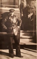 14) Francesco Alverá, detto -Cechi del pullman- con la divisa della SAD - Coach driver Cortina-Milano and Milano-Cortina.jpg