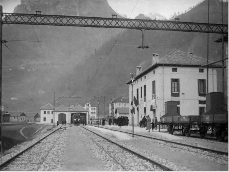 28b) La Stazione di Agordo..jpg