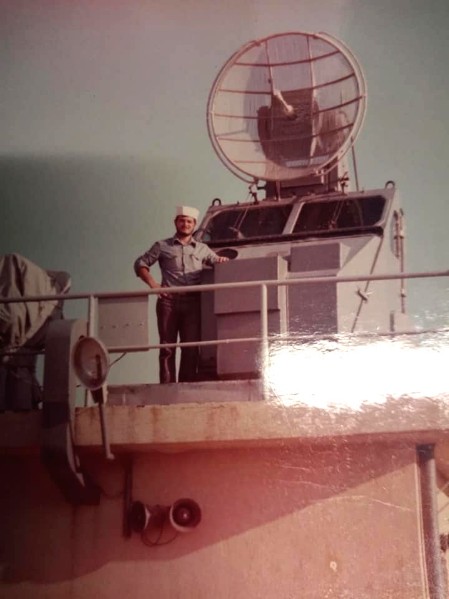 132) Nave Bergamini - Radar. 1980..jpg