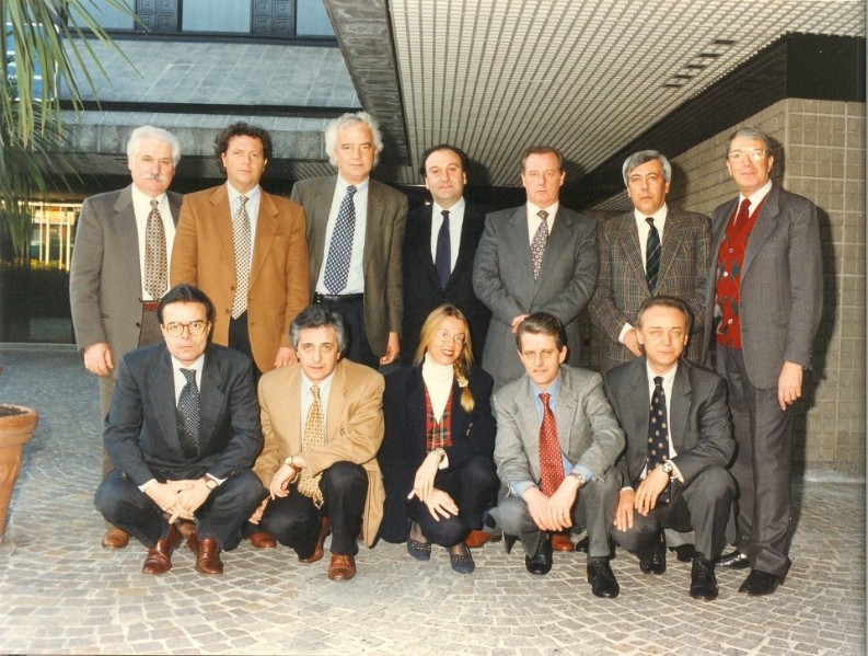 31g) Galbani - Gruppo Kaiser con Franco Grossi, Pietro Zoratti, Elena Greggia, Alfredo Torreggiani, Gianfranco Manessi, Fabrizio Lerti, Emanuele Colombo, Vittorio Parisi.jpg