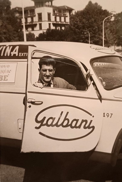 41) Galbani - Orlndo Andreoli  del deposito di via Tito Livio - Milano. Anni '60..jpg