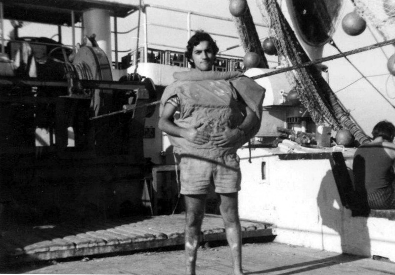 37a- Gennaro D'amato sul Corrado III anno 1972..jpg