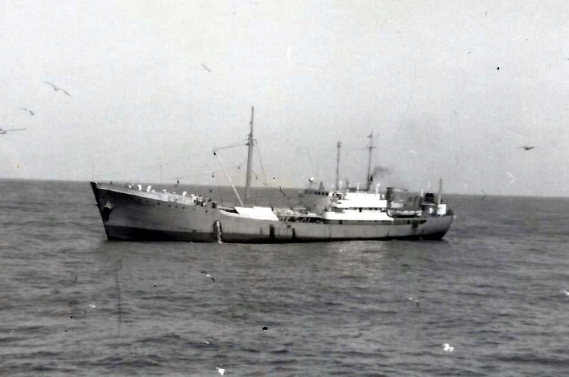 127_genepesca II, trasbordo in mare, Mauritania anno 1965.jpg