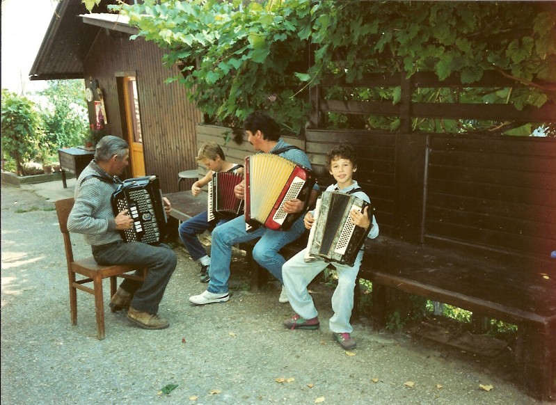 26-Toni subit, Ivan, Vittorio e Marco Crepaz in concerto su dai Scot.jpg