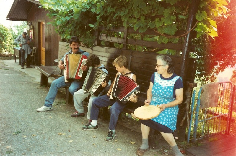 37-Da sn Vittorio, Marco, Ivan e me mama Rita..jpg