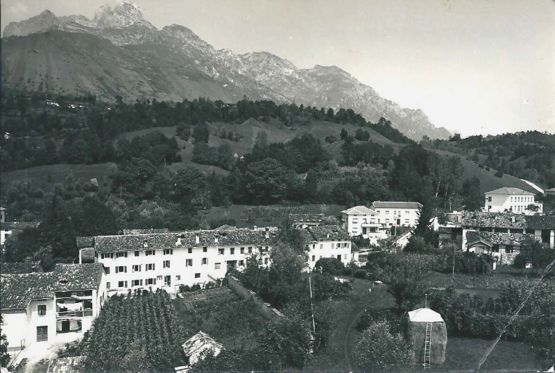 67-San Gregorio nelle Alpi visto dal campanile 01 Aprile 1965.jpg