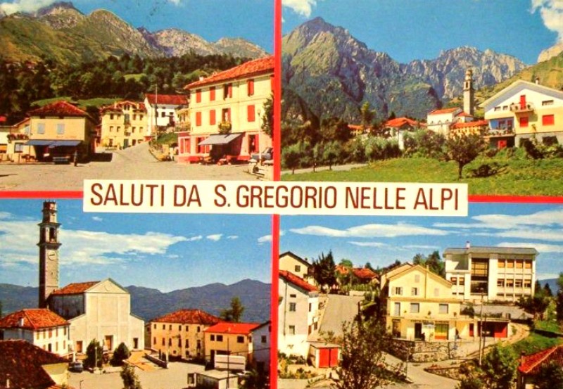 87) Cartolina S. Gregorio nelle Alpi - Panorami 1986.jpg