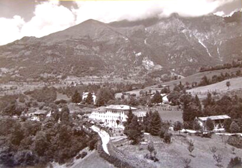 99) SAN GREGORIO NELLE ALPI - VIA BELVEDERE (vg 1954, ed.Dell'Armi) s..jpg