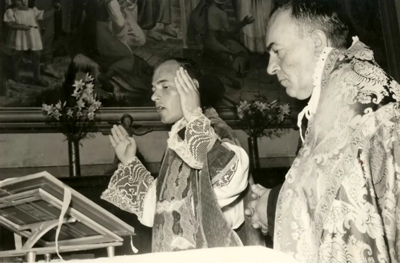 35-Celebrazione prima S. messa don Fabio Cassol Giugno 1965.jpg