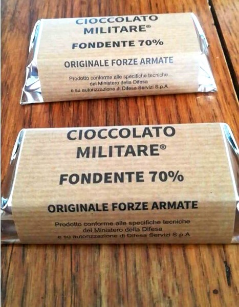 35) Cioccolato fornito ai militari nella caserma corsi di Telecomunicazione interforze di Stelmilit Chiavari.jpg