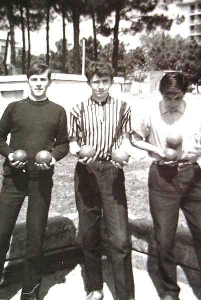 42-Lido degli Estensi ENAOLI anni 1963-66. sulla ds Bologna Luciano..jpg