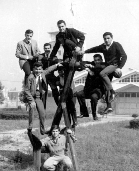 68-Lido  Estensi anno 1965, Casula Ferruccio (suonava il sax) e Paganin..jpg