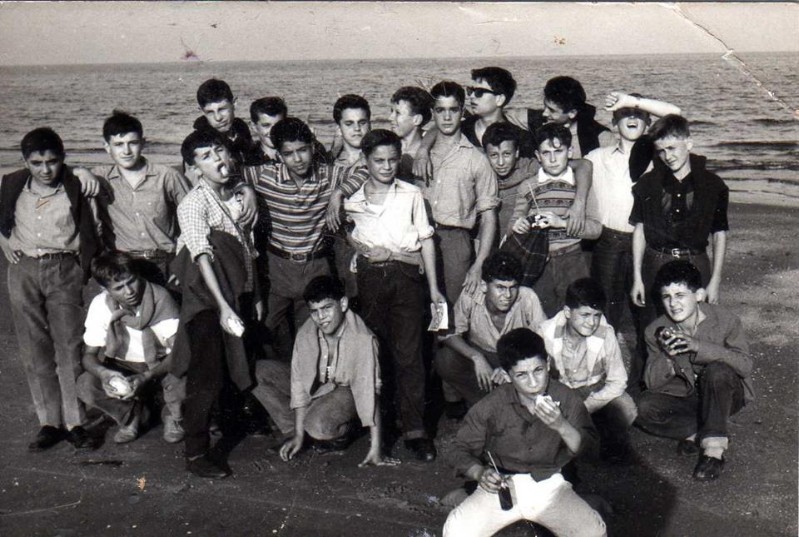 93a-da dx Naccari Enrico, Guernelli Giovanni, Forini Palmiro, Occhiali Ugo, Bevilacqua Paolo, Linari Angelo, Manetti Giacomo, Bologna Luciano,  Jules Folegatti, Oliviero Primaverini, Germani,  ......jpg