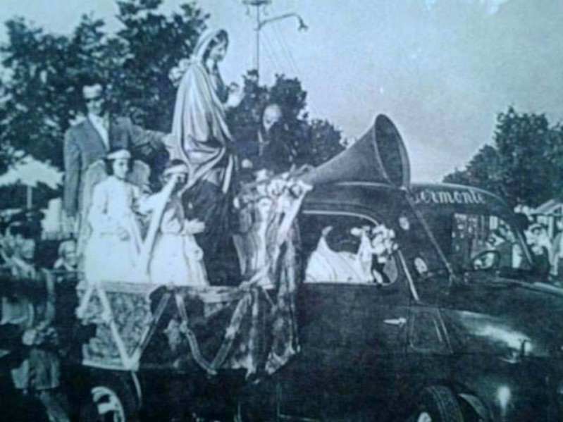 19b-Porto Garibaldi-La Madonna del Mare, Germonte aveva un furgone scuro, con scritto GERMONTE,  foto fine anni 50..jpg