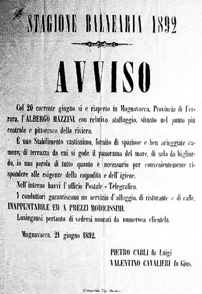 73f - 1892 - Inizio stagione balneare a Magnavacca.jpg