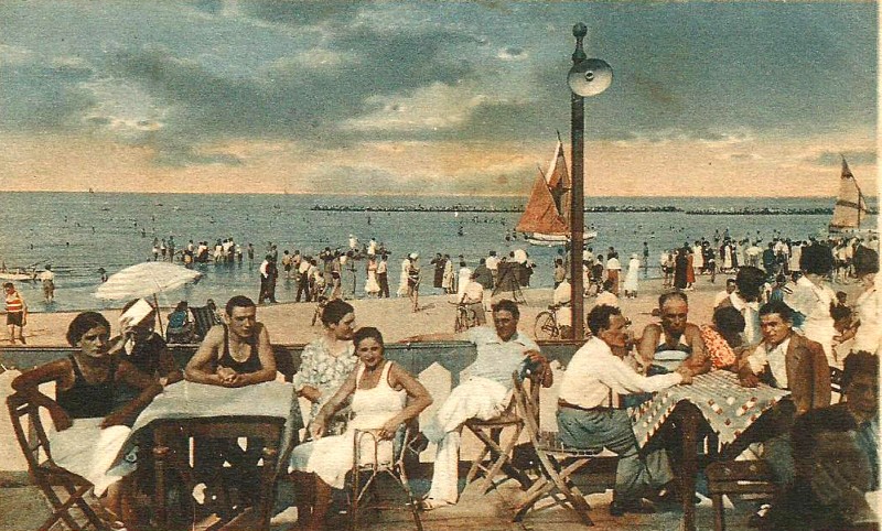 130b-Porto Garibaldi anni '40 - Buon Ferragosto .... a Tutti!!!!.jpg