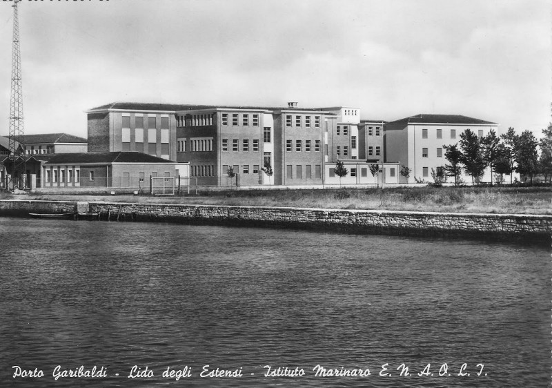 200g - Porto Garibaldi - Lido degli Estensi - Istituto marinaro ENAOLI  anno 1957.jpg