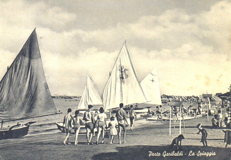 224e-Porto Garibaldi - La spiaggia....jpg