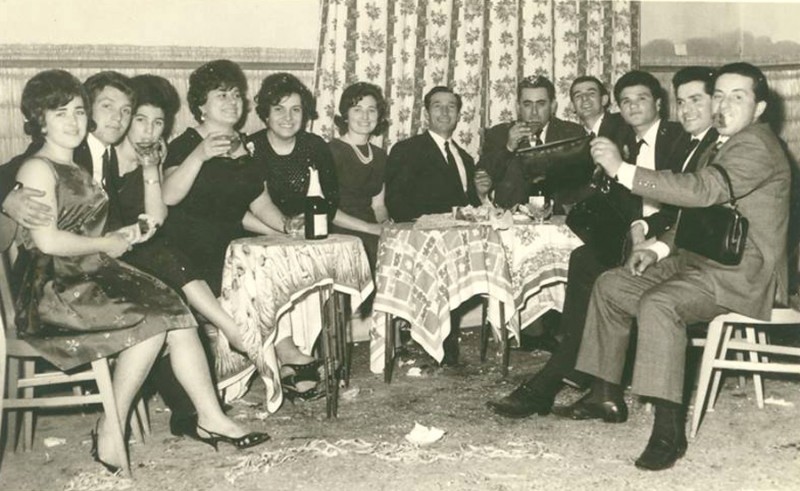 276c - PICCOLO BAR 1961 Auguri per un Felice Anno Nuovo ......jpg