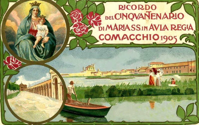 297c-Ricordo del cinquantenario di MariaSS -Comacchio 1905.jpg